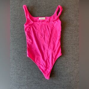 Barbie square neck bodysuit